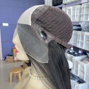 Perruque EMEDA multidirectionnelle Skin Top perruques de cheveux humains vierges européens casher perruque juive fabriquée - Product Image 5