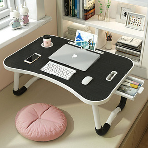 مكتب كمبيوتر مكتبي قابل للطي مصبوب بالحقن من المصنع طاولة صغيرة قابلة للطي سرير مكتب كمبيوتر صغير - Product Image 1