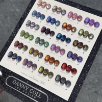 ZRKGEL Tpo Hema Free DANNY COLL 24 Couleurs Automne Hiver Multi Chrome Disco Cat Eye Gel Polish Vente en Gros Fournisseurs d'Ongles Gel d'Usine
