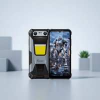 Téléphone mobile robuste Fossibot F106 Plus 8 Go + 256 Go, 12000 mAh, chargeur rapide 18 W, double SIM, Android 16, NFC, avec caméra de vision nocturne