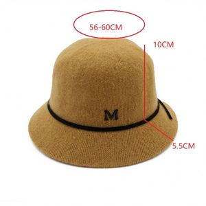 X1064 Unisex Wool Jazz Wide Brim <b>Beanie</b> Hat Image Breathable Four Seasons for Outdoor Casual Knitted Basin Dropshipping Felt - Product Image 1