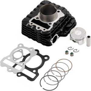 Piezas de Motor para Motocicleta, Cilindro de Motocicleta Compatible con Bajaj Pulsar 150 AS150, Pistón de 56 mm - Product Image 3