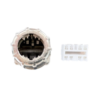 Connecteur Ethernet RJ45 CAT6A à fiche modulaire sans outil, équipement de fibre optique FTTH, adaptateur 8P8C M12 avec placage or 3U