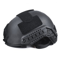 Casque tactique modulaire léger AmpsafeX Fast Style en fibre de verre avec visière transparente et 16-20 aérations pour la sécurité sportive en extérieur