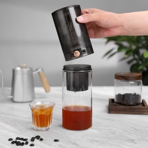 เครื่องชงกาแฟเย็นแบบหยดแก้ว, ตัวกรองปรับอัตราการไหลได้, ดีไซน์โปร่งใสขนาด 650 มล., ใช้งานง่ายสำหรับใช้ในบ้าน - Product Image 4