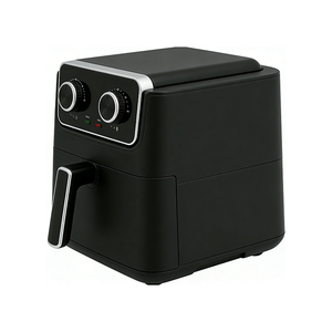 Friteuse à air chaud électrique grande capacité 6L sans huile avec double bouton mécanique pour une cuisson saine – Appareil de cuisine - Product Image 3