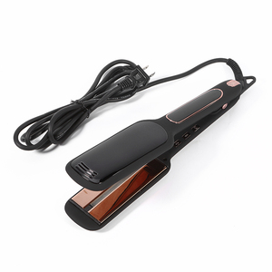 <span class=keywords><strong>Piastra</strong></span> per Capelli Professionale a Infrarossi con Piastre Larghe Personalizzabili e Logo Personalizzato - Product Image 4