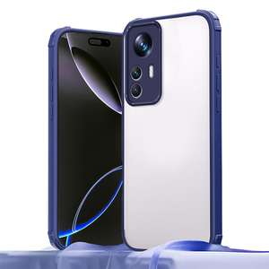 <span class=keywords><strong>Prix</strong></span> moins cher pour Xiaomi <span class=keywords><strong>12T</strong></span> / <span class=keywords><strong>12T</strong></span> <span class=keywords><strong>Pro</strong></span> Four Corners Shield Antichoc TPU Hybrid PC Phone Case - Product Image 1