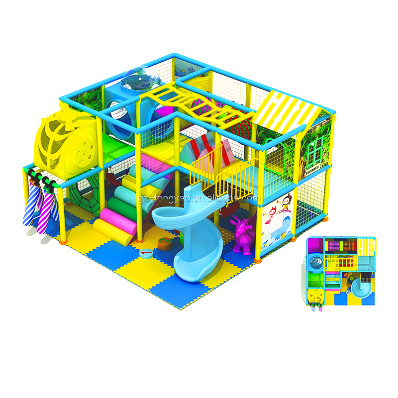 Toboggan aquatique мягкая игра оптовая продажа прозрачная Яма Для шариков Радужная горка детская игровая площадка для помещений