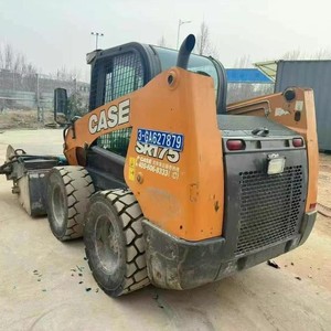 Chargeuse sur pneus SR175 d'<span class=keywords><strong>occasion</strong></span>, capacité nominale 790 kg, moteur Cummins d'origine américaine, état de fonctionnement impeccable, adaptée à divers sites. - Product Image 2