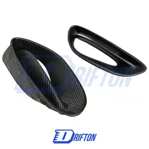 Khô sợi carbon bên lỗ thông hơi cho sen emira đại dương Thiết kế Air intake ống dẫn Scoop