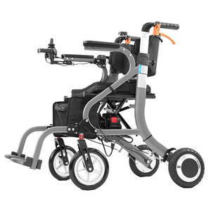 Déambulateur Électrique Léger Multifonctionnel Pliable pour Personnes Âgées et Handicapées, Aide à la Marche et à la Rééducation avec Siège - Product Image 2
