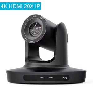 Cámara PTZ 4K con Enfoque Automático por IA, Sistema de Videoconferencia 20X, Cámara Web para Transmisiones, Videoconferencia para Educación en Vivo, Cámara IP USB 20x - Product Image 1
