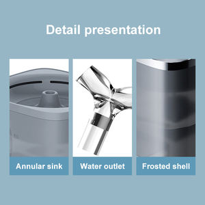 وضع العمل المزدوج فائق النظافة تلقائي انقطاع التيار الكهربائي قط هادئ الحيوانات الأليفة ماء القط للقطط والكلاب الصغيرة - Product Image 6