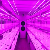 Système aquaponique OEM haute rigidité pour serre, culture hydroponique verticale en goutte-à-goutte, culture en eau profonde, avec éclairage LED et pompe