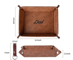 Bandeja de Dados de 7 Piezas de Cuero PU Poliédrico de Lujo con Logotipo Personalizado al por Mayor, Ecológica, para Almacenamiento de Juegos de D&D, Diseño de Dungeones y Dragones - Product Image 3