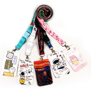 Custom Printing Nylon <b>Lanyard</b> Accessories <b>Polyester</b> Neck <b>Lanyards</b> Card Holder With logo Custom - Product Image 1