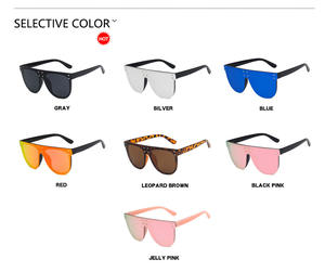 MN18002 Gafas de Sol de Moda con Espejo, Estilo Moderno, Gran Tamaño para Mujer, 2021-<span class=keywords><strong>2022</strong></span> - Product Image 5