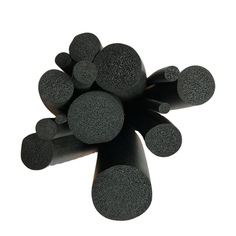 factory supply EPDM round foam sealing strip/spo<i></i>nge rubber ring cord