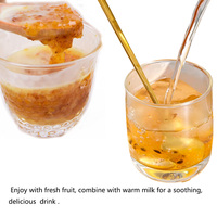 Bahan makanan konsentrat Jam untuk minuman buah Jam alami untuk jus, Smoothie, makanan penutup, saus 3kg Jam buah gairah