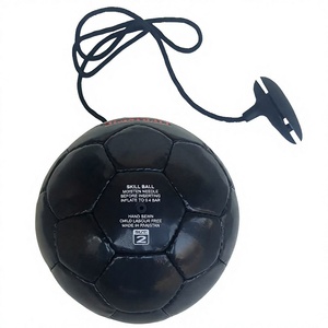 Ballons de football écologiques, durables, légers, cousus à la machine, portables, taille personnalisable, poignée en corde réglable - Product Image 1