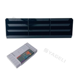 China Supplier Hot Sale 3 Tier Video Game Cartridges Black Acrylic <b>CD</b> DVD Display Rack for Retail Stores - Product Image 6