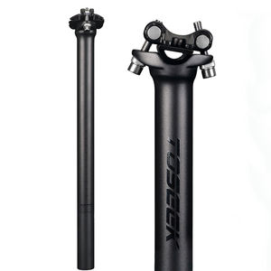 Tubos de Sillín 280/330/380 de Venta Caliente, Equipos Deportivos de China, Tubos de Sillín para Bicicleta de Montaña, Tubo de Sillín de <span class=keywords><strong>Carbono</strong></span> Completo Negro Mate 31.6 <span class=keywords><strong>27.2</strong></span> 30.8 - Product Image 1