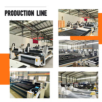 Máquina de Corte Láser Industrial 3060/3080, Láser de Fibra CNC Refrigerado por Agua, Alta Precisión, para Chapas de Acero Gruesas
