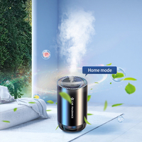 Diffuseur de parfum portable de haute qualité pour voiture, lumière colorée, diffuseur d'huiles essentielles intelligent, nébuliseur d'arômes pour voiture