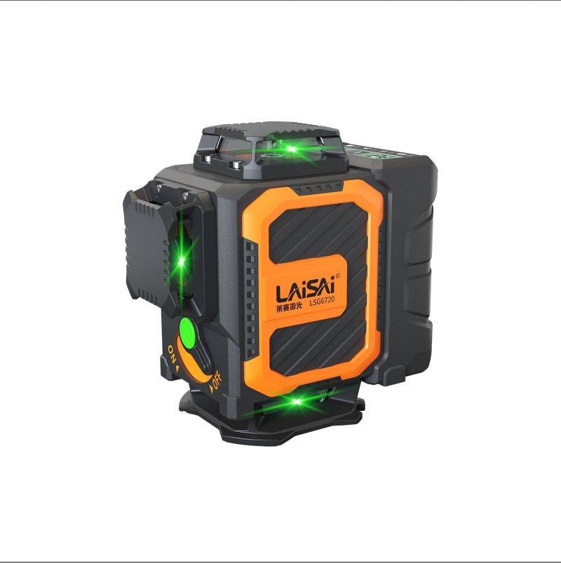 Laisai Высокоточный Промышленный лазерный инструмент LSG6720 с 16 линиями зеленый свет сильный свет тонкая линия настенный выравнивание пола