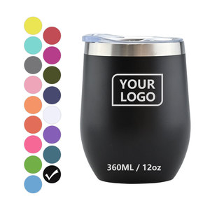 Gobelet isotherme personnalisé à double paroi en acier inoxydable, bleu scintillant, avec poignée et couvercle, idéal pour les fêtes et le thé au lait – Vente chaude - Product Image 1
