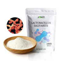 AMULYN Lactobacillus Salivarius en poudre lyophilisée 10-100 milliards UFC/g Probiotique de qualité alimentaire pour les soins bucco-dentaires et le soulagement de la mauvaise haleine