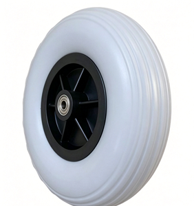 ล้อโฟม PU ขนาด 8 นิ้ว แบบไม่ต้องเติมลม ล้ออะไหล่ 8x2.50-4 ล้อแบบไม่รั่วซึม - Product Image 3