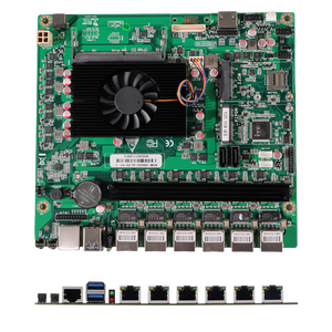Shineman tường lửa công nghiệp Bo mạch chủ Intel Celeron 3865u lõi kép 6 Lan 2.5gbe an ninh mạng <span class=keywords><strong>Mainboard</strong></span> - Product Image 1