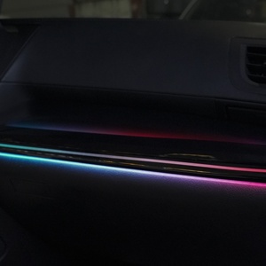 Éclairage d'ambiance de voiture de qualité supérieure pour automobiles à conduite à droite (RHD) – Bande LED 4 portes avec boîtier de commande à distance - Product Image 4