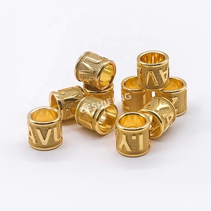 Geshifeng 2021 diğer evcil hayvan ürünleri altın 6mm kanatlı kuşlar güvercin ayak bantları kanarya kişiselleştirilmiş güvercin halkaları kuşlar için - Product Image 3