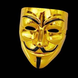 Máscara <span class=keywords><strong>de</strong></span> cara <span class=keywords><strong>de</strong></span> fantasma <span class=keywords><strong>de</strong></span> terror <span class=keywords><strong>de</strong></span> Halloween <span class=keywords><strong>de</strong></span> cara completa película V Vendetta tela extraña para mascarada <span class=keywords><strong>de</strong></span> fiesta - Product Image 2