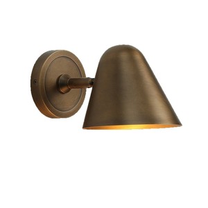 Vintage Style Bronze <b>Wall</b> Lamp Led E26 <b>Switch</b> Control For Hallway Bedroom Staircase Entryway <b>Lighting</b> - Product Image 5