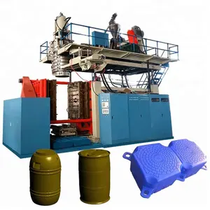 200 लीटर प्लास्टिक रासायनिक ड्रम jerrycan बाहर निकालना झटका मोल्डिंग मशीन साधारण निर्माण उत्पादन लाइन