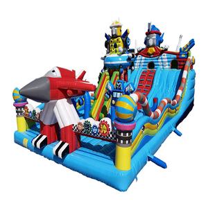 Istana Lompat Tiup Anak-Anak untuk Luar Ruangan, Istana Lompat Tiup Komersial dari Cina untuk Bermain - Product Image 1