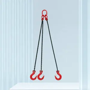 Two legs four legs lifting sling wholesale cantilever lifting heavy chain various specifications G80 manganese steel chain