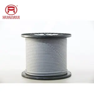 Self regulating heating cable for outdoor roof gutter de-icing and pipe heating frost protection