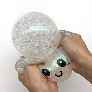 Jouet sensoriel géant de 15 cm avec billes d'eau scintillantes, jouet à presser doux <span class=keywords><strong>anti</strong></span>-<span class=keywords><strong>stress</strong></span>, cadeau - Product Image 2