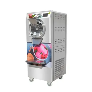 Ali baba internazionale hard ice cream macchina per caffè 50L/H commerciale macchina per il ghiaccio duro