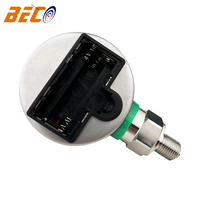 0.1-10Mpa Digital Pressure Gauge 2.5inch Dial 1/4" NPT Lower Stainless Steel Case and Connection 0.4% Accuracy with LED Light