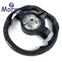 Volant personnalisé en fibre de carbone avec LED pour BMW F10 F12 F20 F21 F22 F34 F32 F30 F87 F80 2012-2024, intérieur de voiture