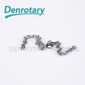 <span class=keywords><strong>Cadena</strong></span> de botón dental de <span class=keywords><strong>ortodoncia</strong></span> de plata para higiene bucal multiusos - Product Image 3