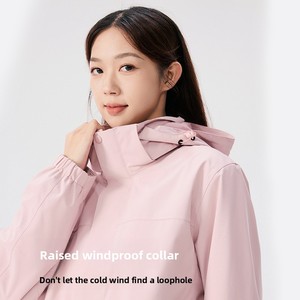 Veste imperméable, respirante et coupe-vent pour <span class=keywords><strong>homme</strong></span> et femme, vêtements de travail en plein air - Product Image 4