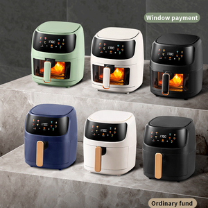 Friteuse à air électrique intelligente multifonctionnelle 8L, sans huile, avec écran LCD, design moderne et classique, la plus vendue - Product Image 2