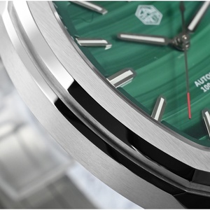 Montre Homme San Martin à Cadran en Pierre Précieuse Forme Baril PT5000 SW200 Mécanique à Remontage Automatique Date à 3H BGW-X1 10 Bar Étanche SN0145 - Product Image 5